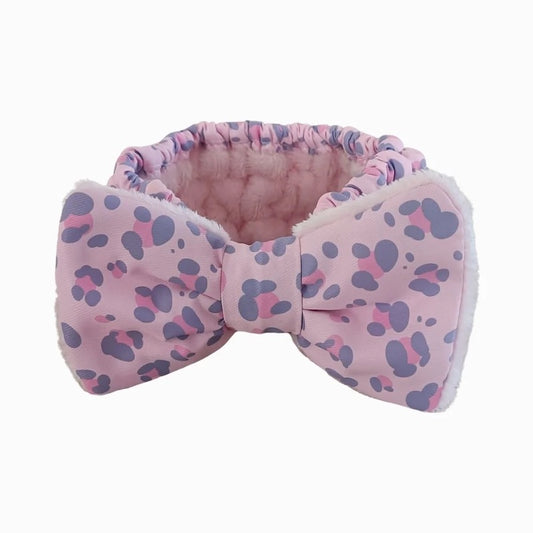 Lilac printed hair ribbon, Lexi