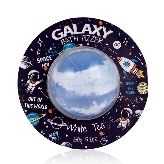 Bath fizzer-Bath salts 150g in galaxy packaging, Take me to the moon - Accentra