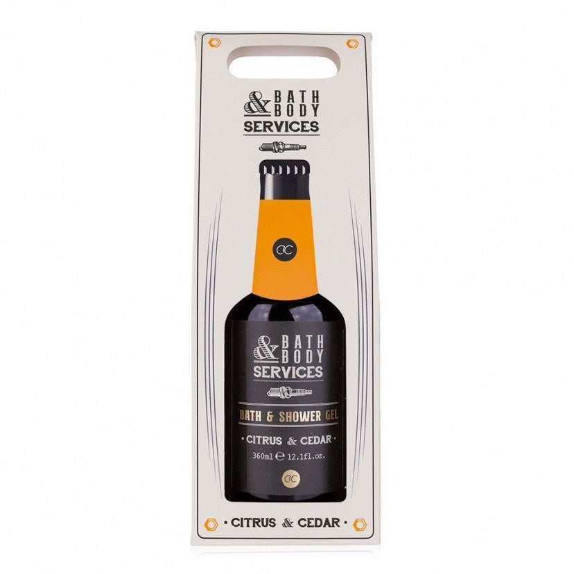 Ανδρικό Αφρόλουτρο Body Services ACNT-8155851 360ml Citrus & Cedar Accentra