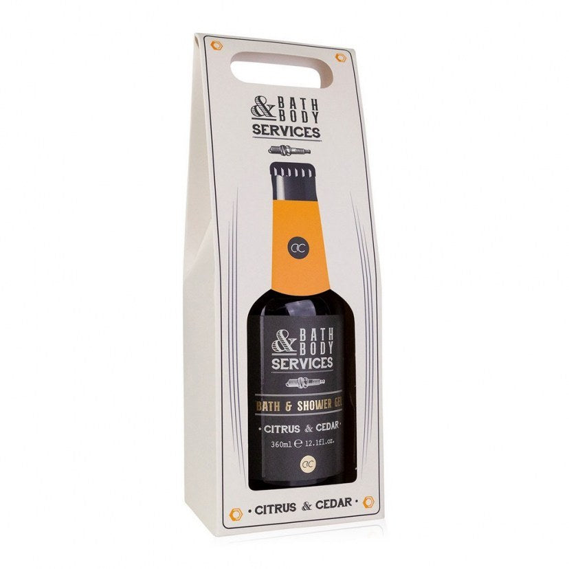 Ανδρικό Αφρόλουτρο Body Services ACNT-8155851 360ml Citrus & Cedar Accentra