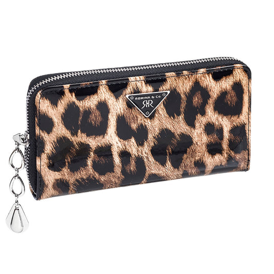Πορτοφόλι γυναικείο λεοπάρ λουστρίνι
