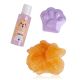 Cone with 60ml bubble bath, 60g bath fizzer & sponge, Best Friends - Accentra