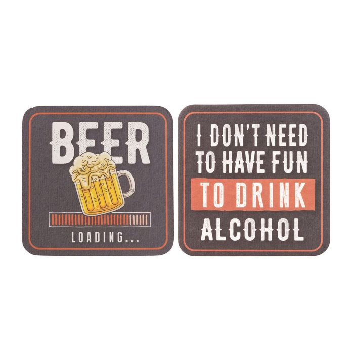 Ανδρικό σετ περιποίησης με αφρόλουτρο 140ml & 2 χρωματιστά σουβέρ, Men's Collection - Accentra