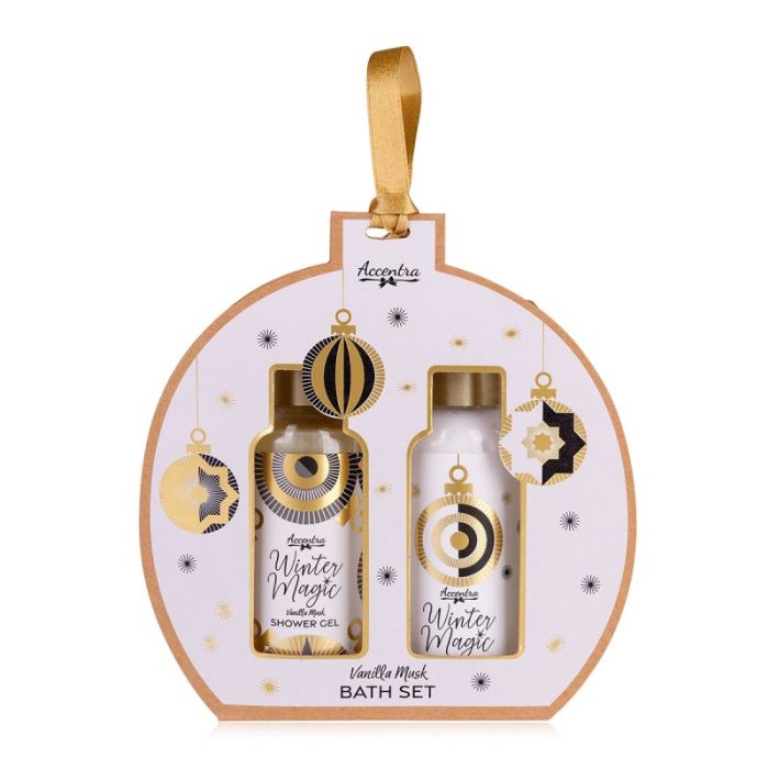 Σετ περιποίησης με 100ml shower gel, 100ml body lotion Winter Magic - Accentra