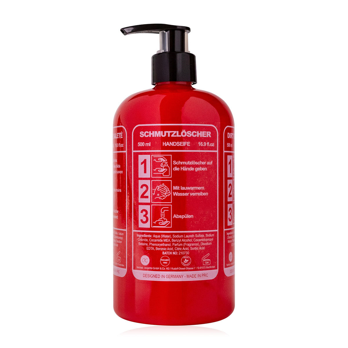 Hand soap 500ml in bottle - fire extinguisher - Accentra