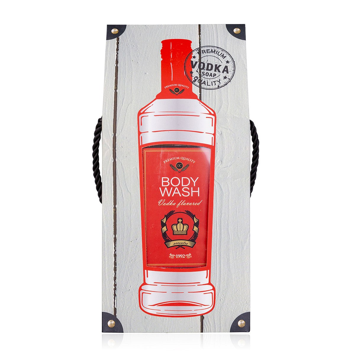Αφρόλουτρο 400ml σε συσκευασία - μπουκάλι Vodka - Accentra