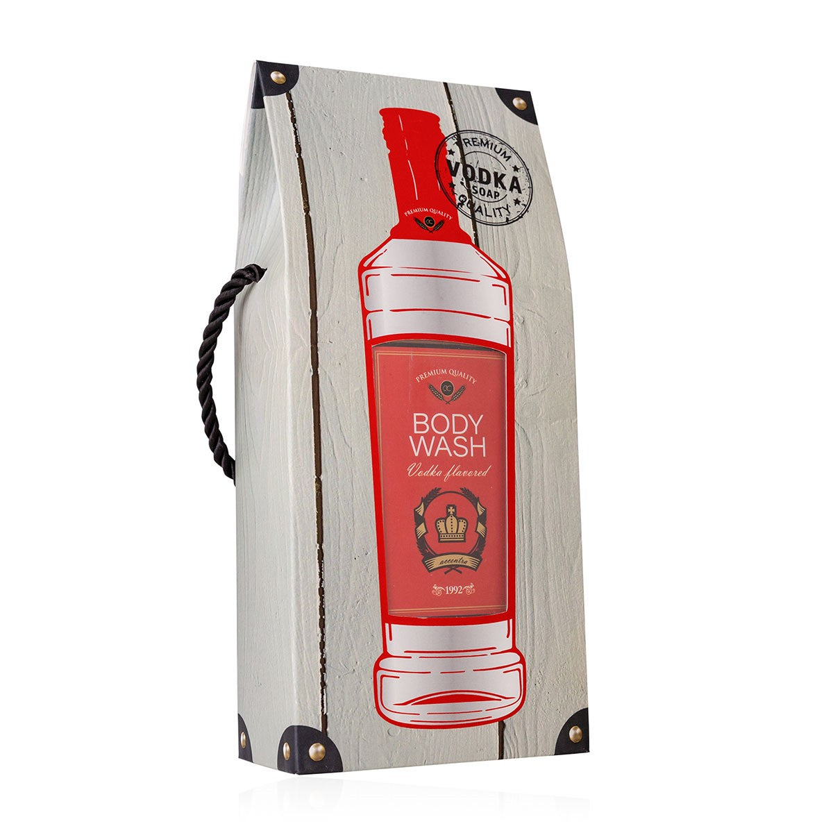 Αφρόλουτρο 400ml σε συσκευασία - μπουκάλι Vodka - Accentra