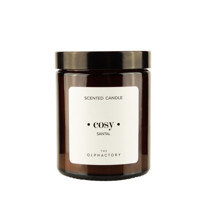 Santal Φυτικό αρωματικό κερί με καπάκι 135gr, Cosy - The Olphactory