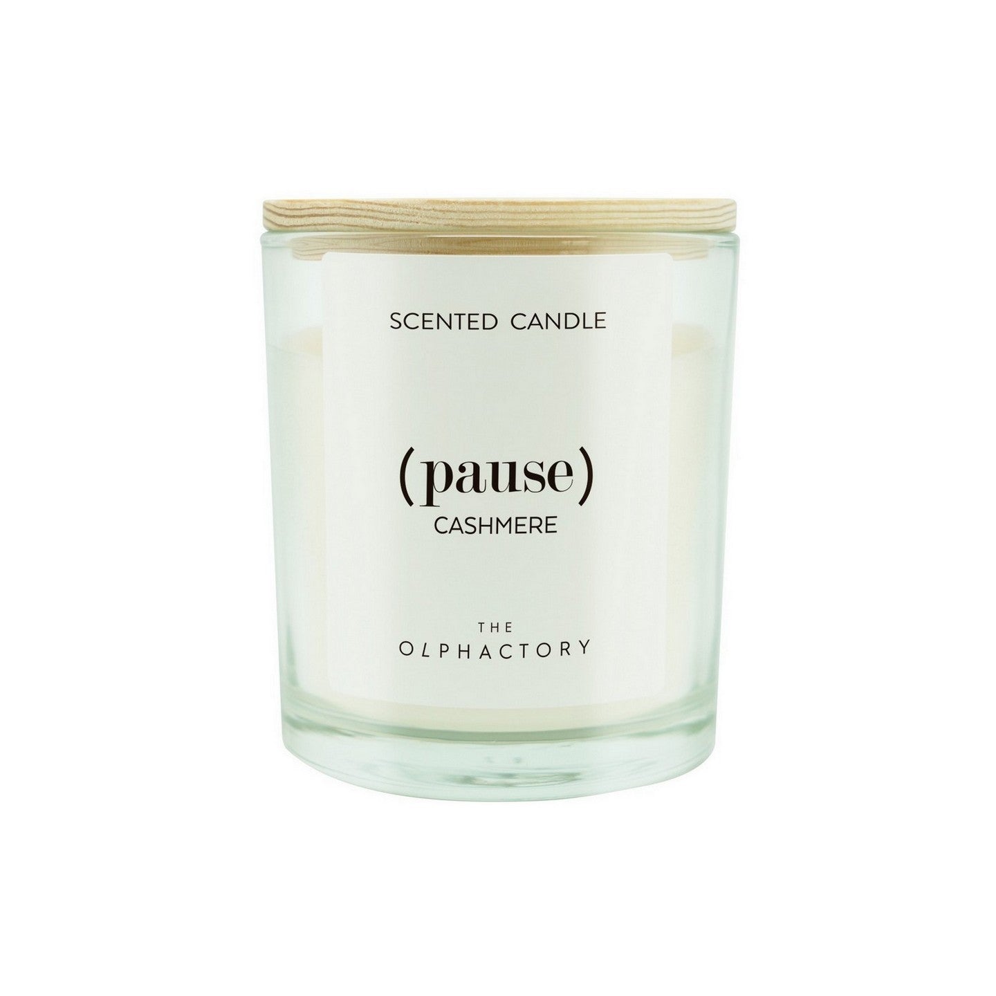 Cashmere Φυτικό αρωματικό κερί με καπάκι 200gr, Pause - The Olphactory
