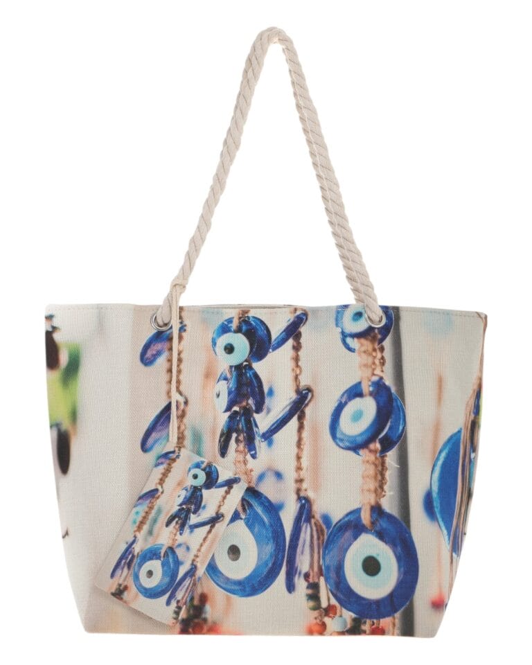 Eyes beach bag