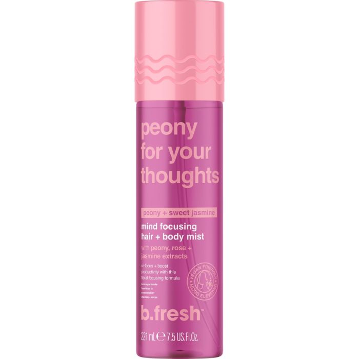 Peony for your thoughts, mind focusing mist μαλλιών και σώματος 221mL - BFresh