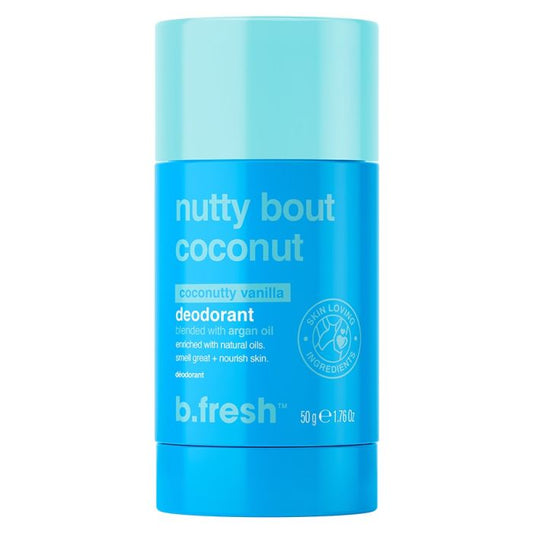 Deodorant stick 50g alcohol-free, with argan oil and coconut scent, Nutty bout coconut - BFresh
