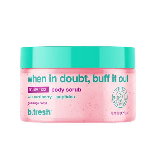 Revitalizing & exfoliating body scrub, When in doubt buff it out 200gr - BFresh