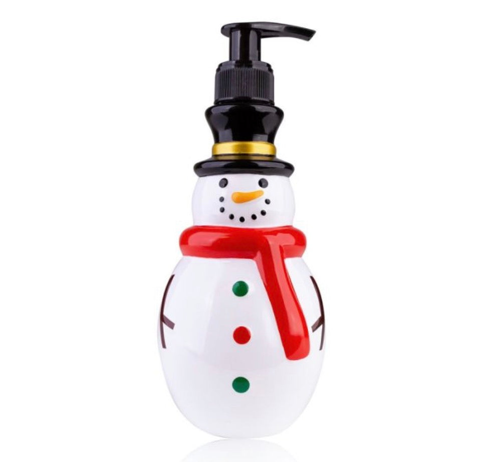 Σαπούνι χεριών Snowman 300ml με άρωμα Frosted Cranberry σε dispenser, Winter Classics