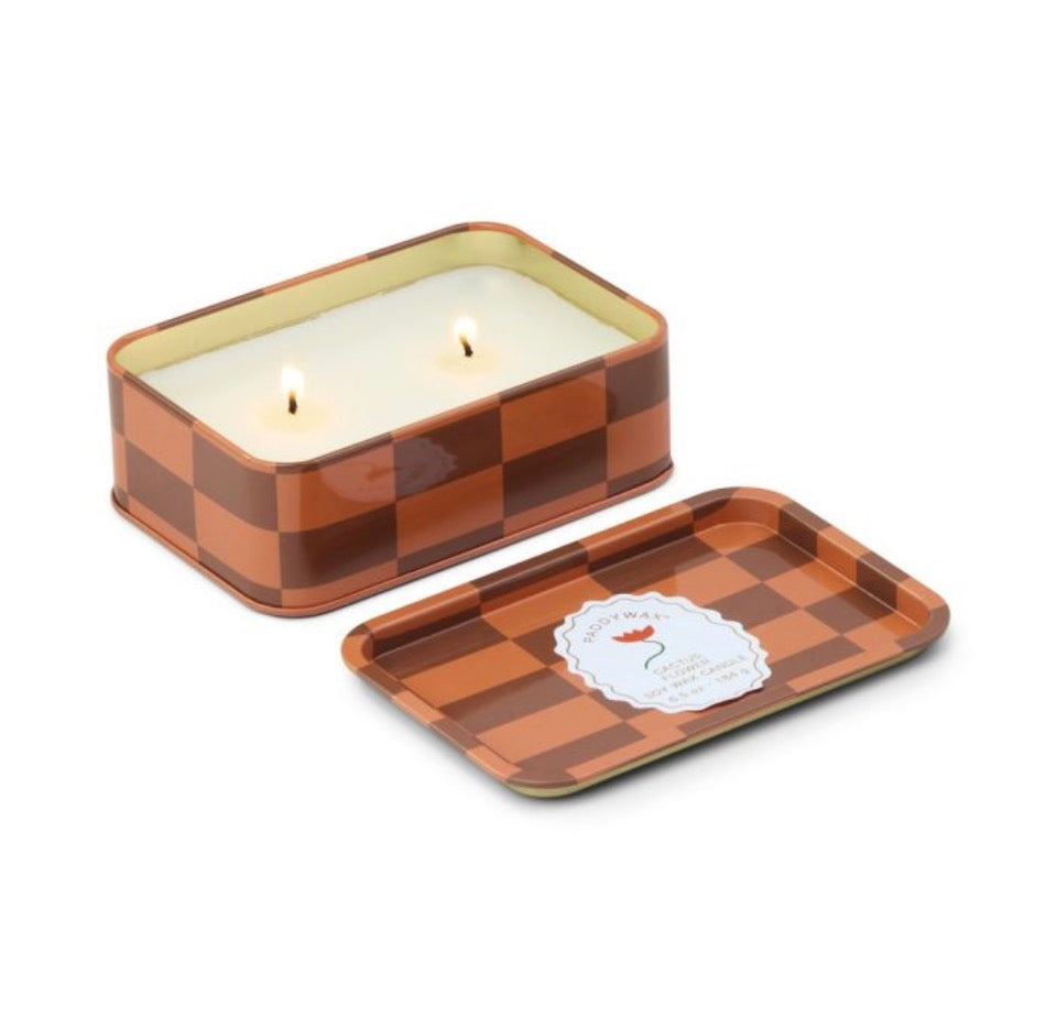 A dopo κερί σόγιας μεταλλικό δοχείο, Cactus Flower 184gr Flower - Paddywax