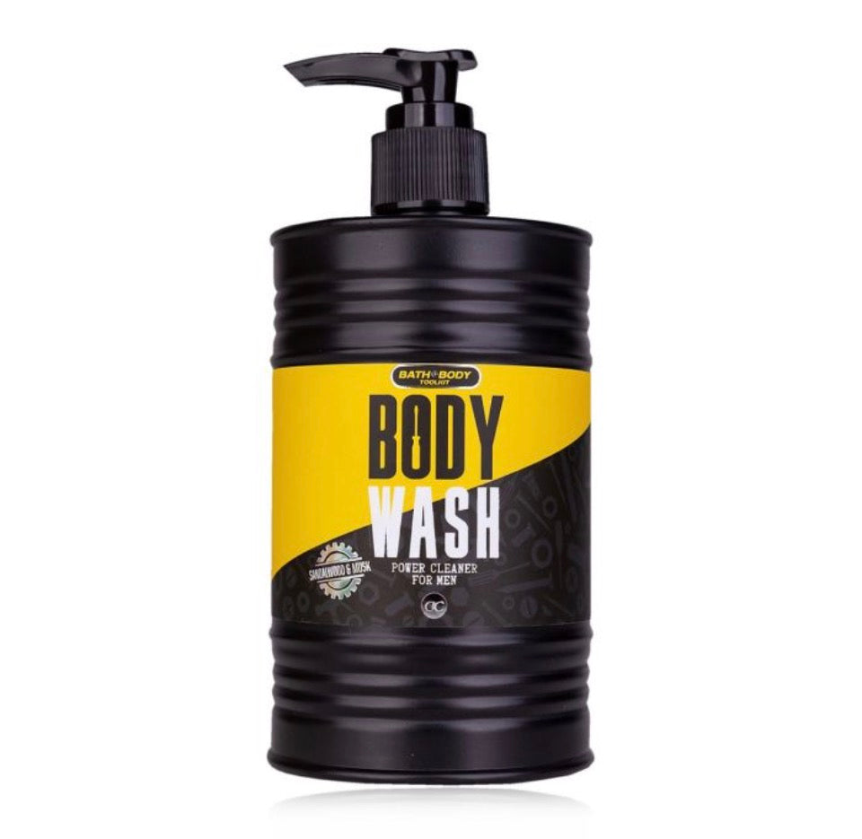 Ανδρικό αφρόλουτρο 400ml σε dispenser-βαρέλι λαδιών μηχανής, Bath & Body - Accentra