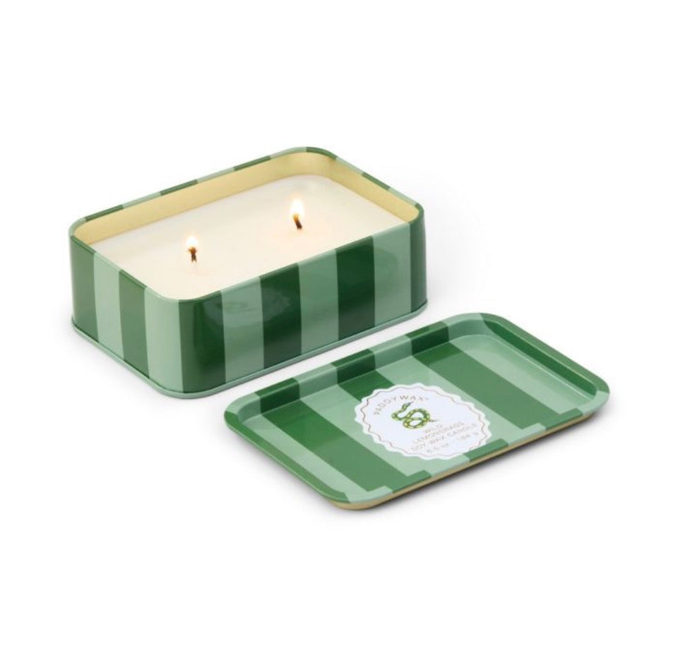 A dopo κερί σόγιας μεταλλικό δοχείο, Wild Lemongrass 184gr Snake - Paddywax