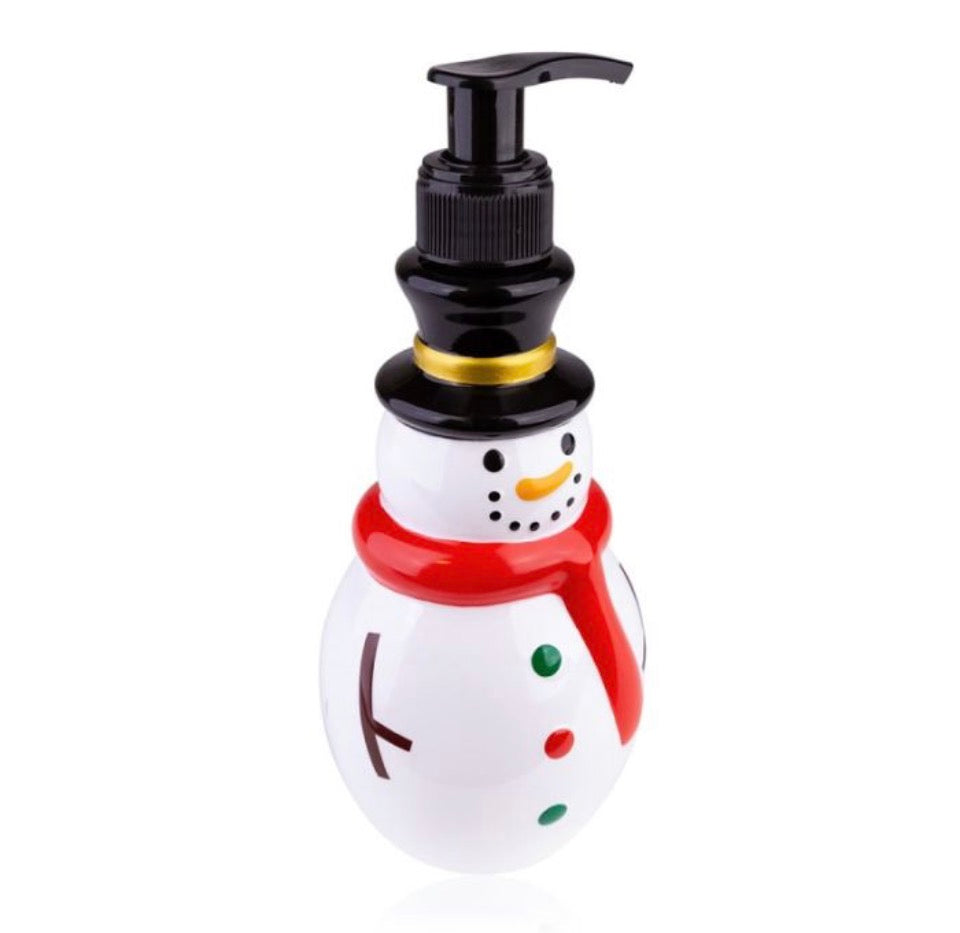 Σαπούνι χεριών Snowman 300ml με άρωμα Frosted Cranberry σε dispenser, Winter Classics