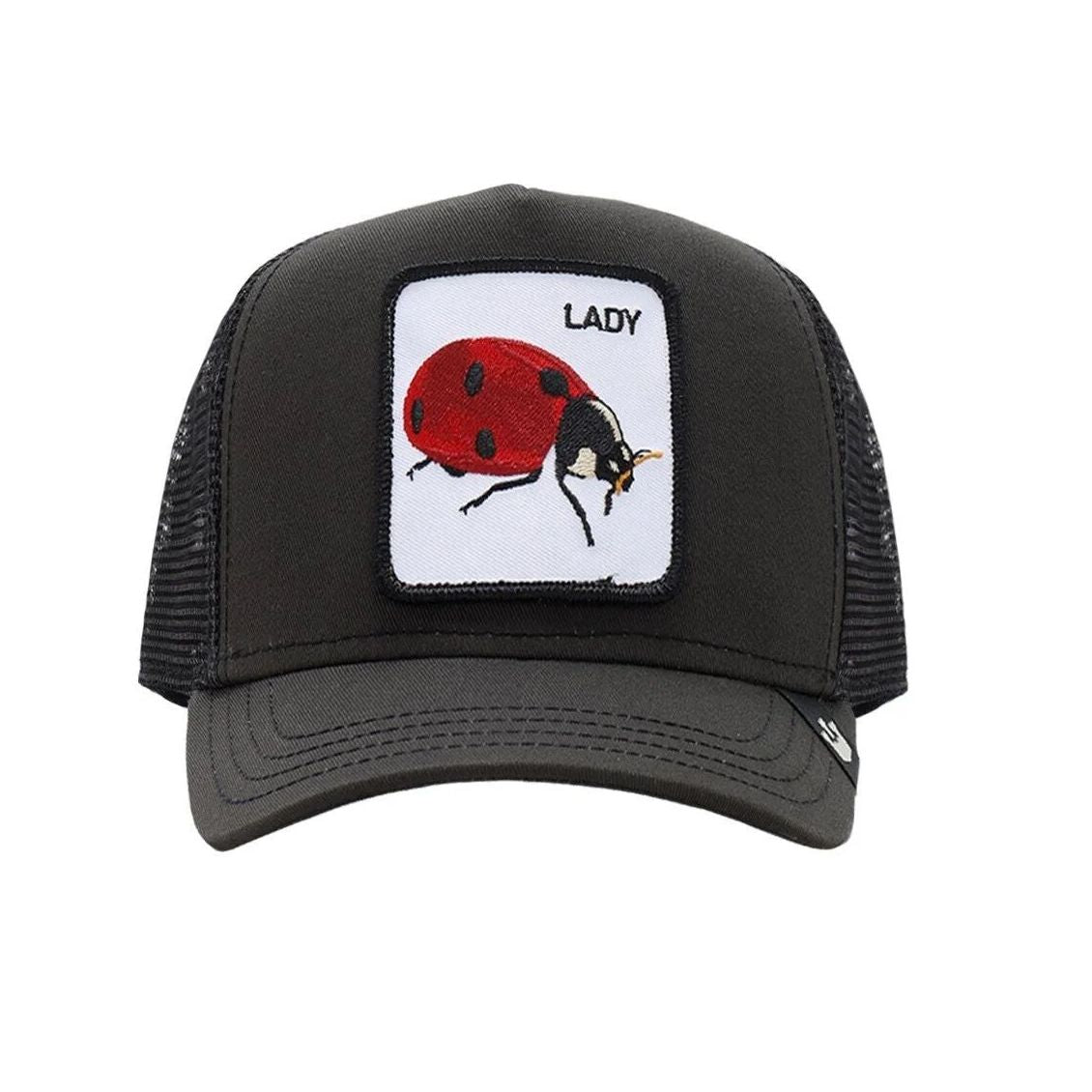 Lady Bug Jockey Hat, Black - Goorin Bros