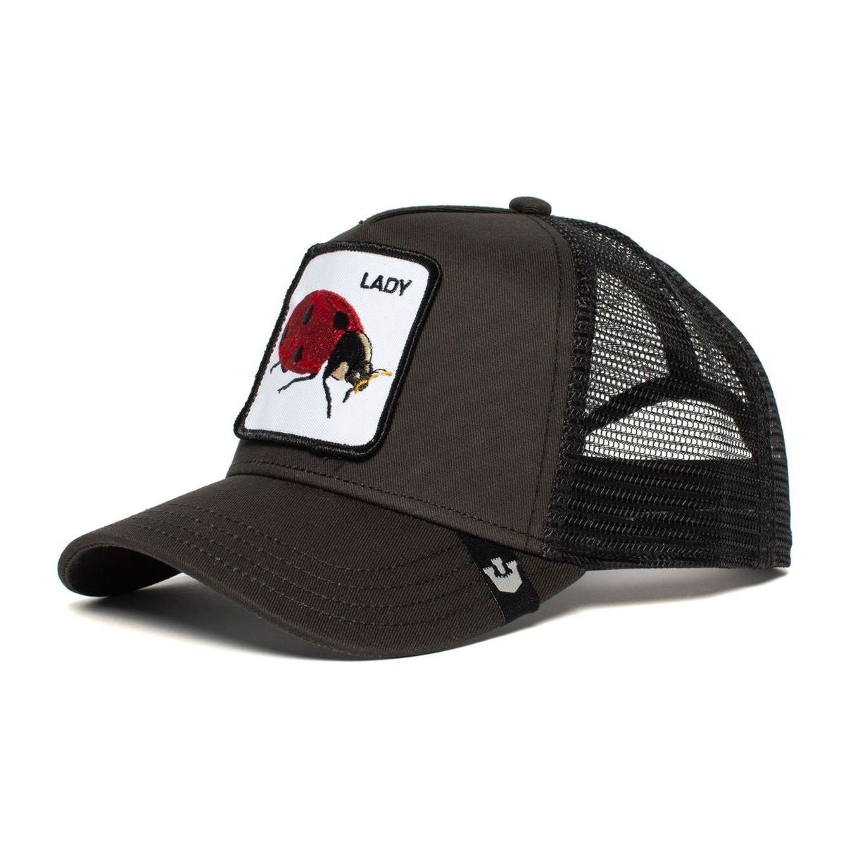 Lady Bug Jockey Hat, Black - Goorin Bros