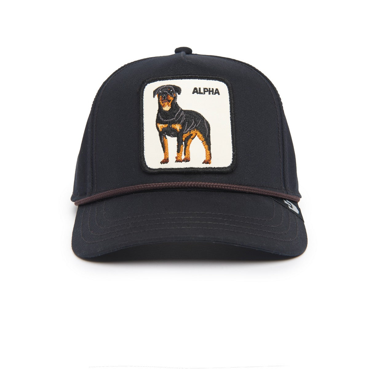 Καπέλο Jockey χωρίς δίχτυ Alpha Dog 100, Σκύλος Μαύρος - Goorin Bros