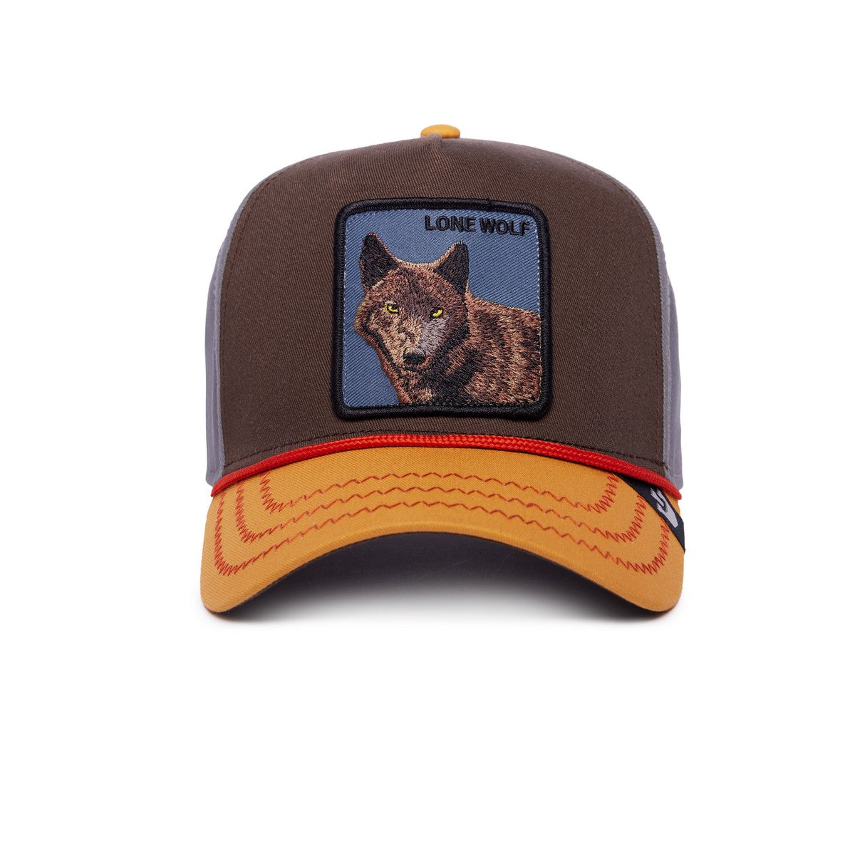 Lone Wolf 100 Netless Jockey Hat, Wolf Brown - Goorin Bros