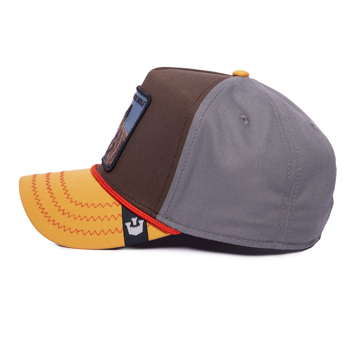 Lone Wolf 100 Netless Jockey Hat, Wolf Brown - Goorin Bros