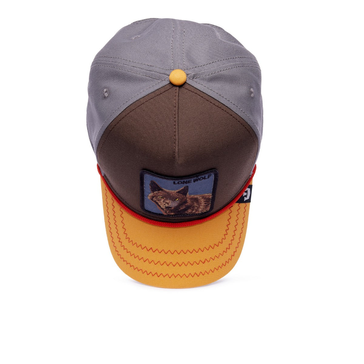 Lone Wolf 100 Netless Jockey Hat, Wolf Brown - Goorin Bros