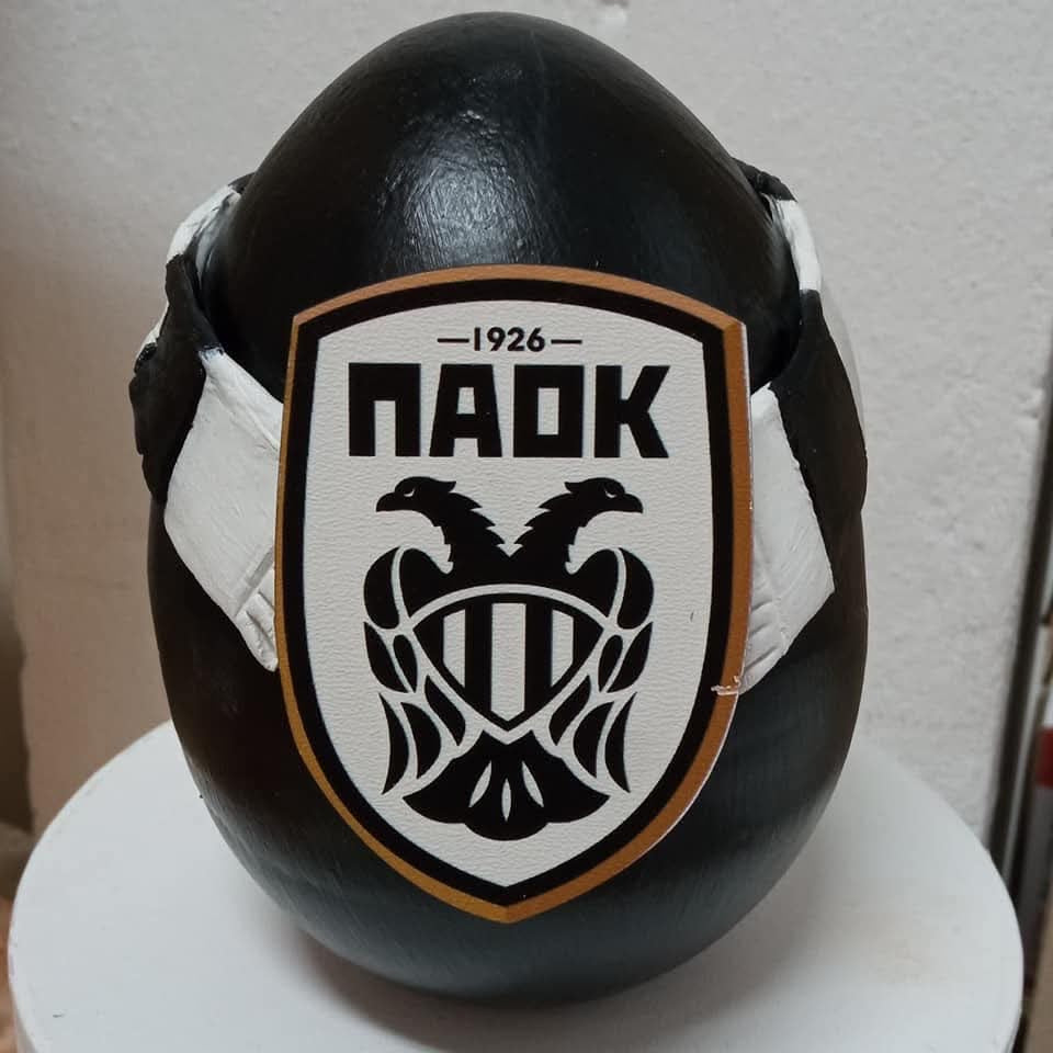 Χειροποίητο πήλινο διακοσμητικό αβγό.Κωδικός Προϊόντος: XR2122