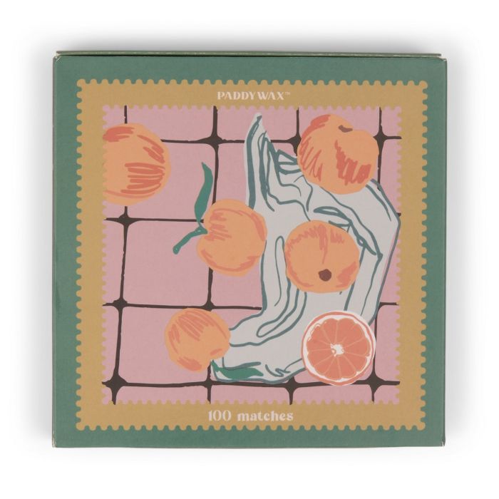 Oranges, 100 Jumbo Safety Matches 11cm - Paddywax
