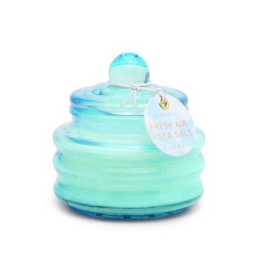 Beam Blue Candle with lid, Fresh Air & Sea Salt 85gr - Paddywax