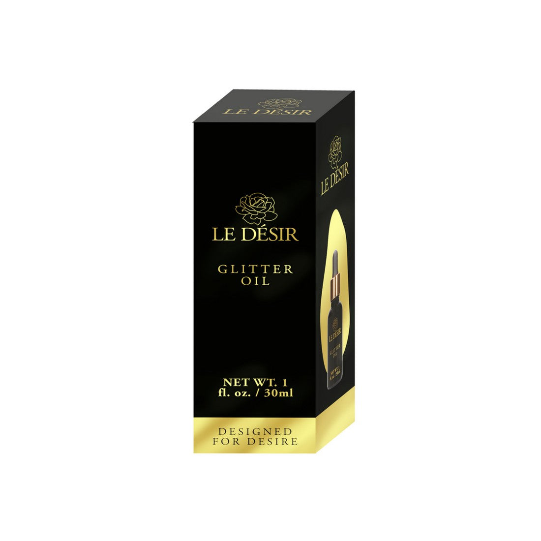 Glitter Oil Σώματος 30 ml, Le Desir - Shots