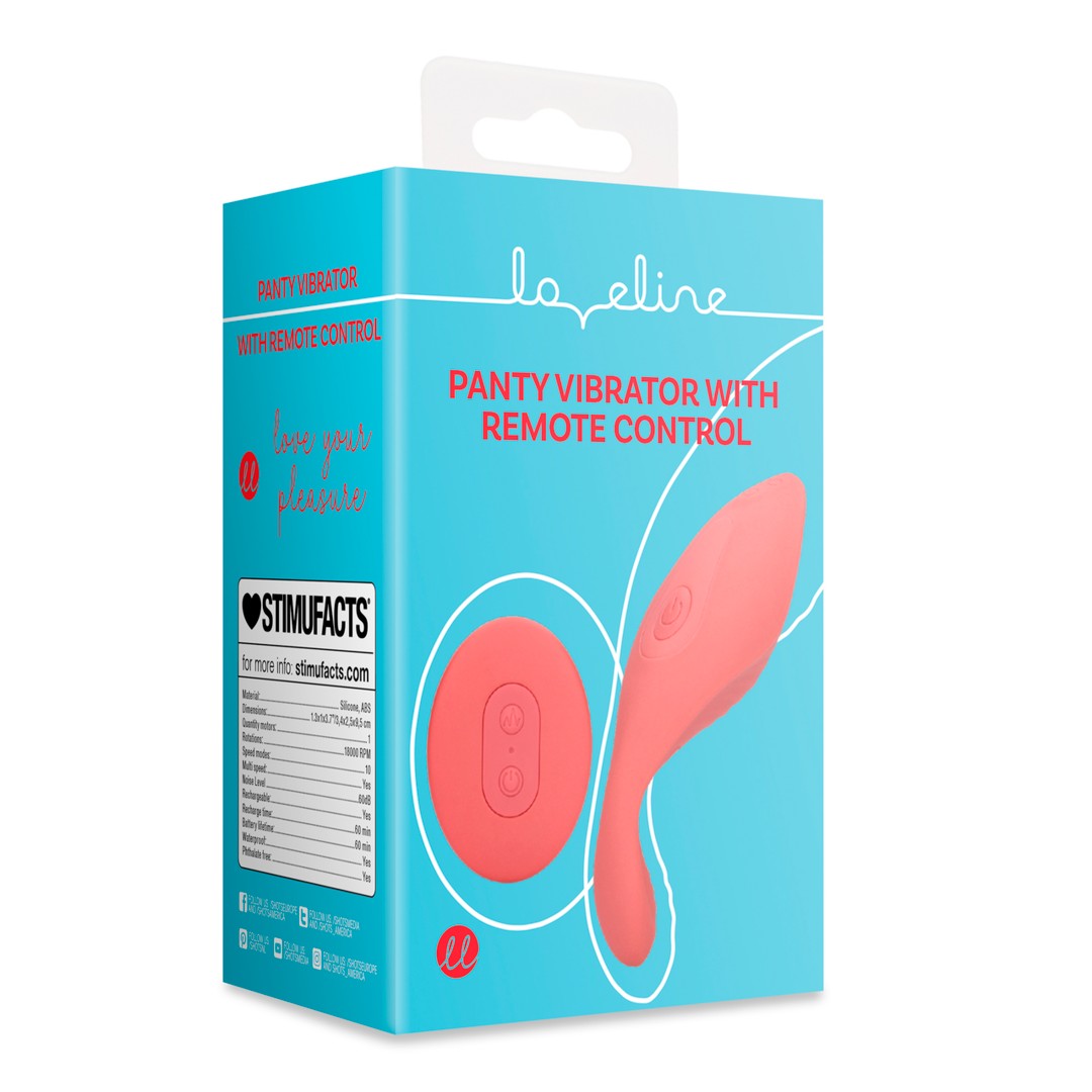 Underwear vibrator with wireless control, Brighto Red - Shots So Special Underwear vibrator with wireless control, Brighto Red - Shots So Special