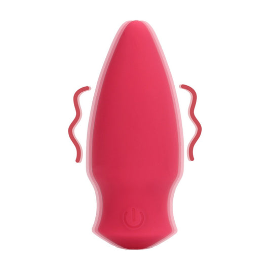 Bullet vibrator with conical shape, Blushing Red - Shots