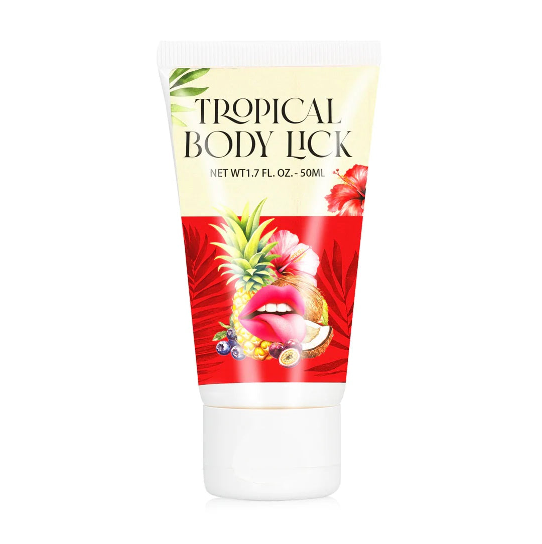 Body Lick βρώσιμο λιπαντικό 50 ml, Tropical - Shots