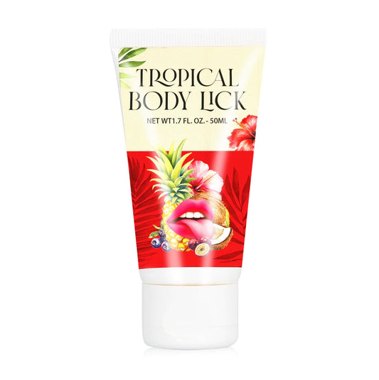 Body Lick edible lubricant 50 ml, Tropical - Shots