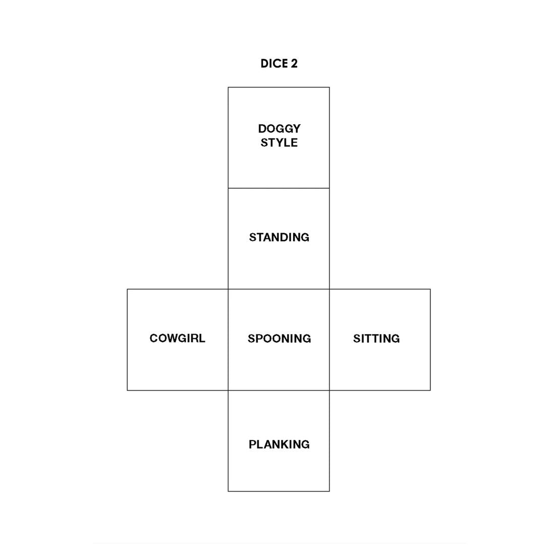 Erotic dice Positions - Shots