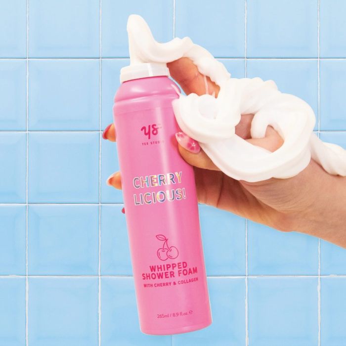 Whipped Shower Foam με κολλαγόνο 265ml Cherry Licious - By Upper Canada
