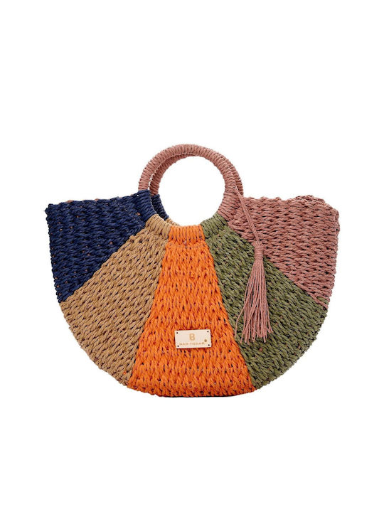 Bag to Bag Straw Straw Women's Handbag Pink