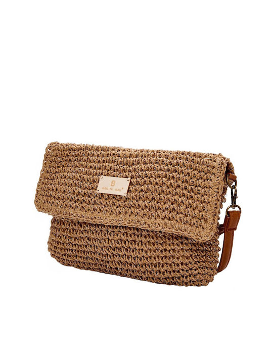 Bag to Bag Straw Straw Women's Handbag Gold