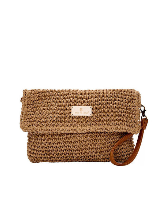 Bag to Bag Straw Straw Women's Handbag Gold