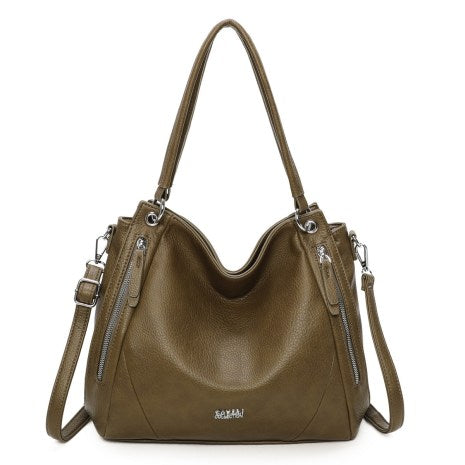 Γυναικεία Τσάντα Ώμου ΛΑΔΙ/GREEN