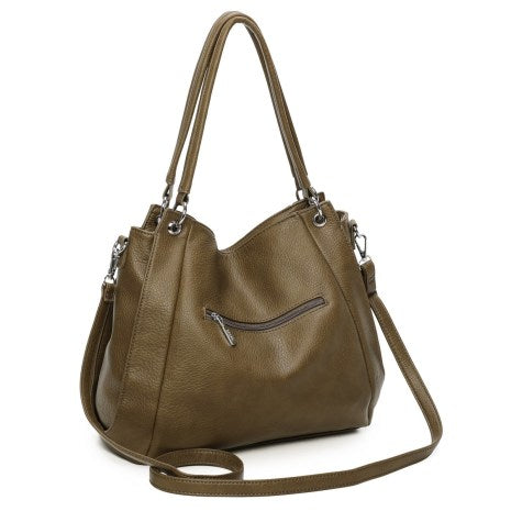 Γυναικεία Τσάντα Ώμου ΛΑΔΙ/GREEN