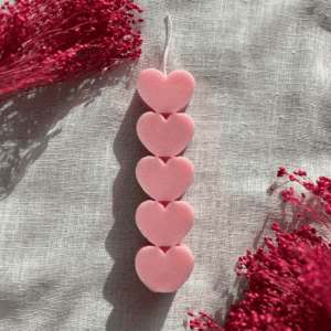 Λαμπάδα Heart Pink