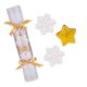 Gift box σε σχήμα καραμέλας με 3 Bath fizzer Frosted Vanilla, Winter Magic - Accentra
