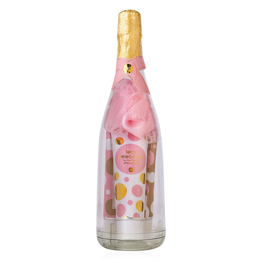 Care set in a bottle with 60ml shower gel, 60ml body lotion &amp; 60ml hand lotion - Accentra