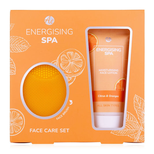 Face care set with 60ml facial lotion &amp; cleansing pad, Spa - Accentra