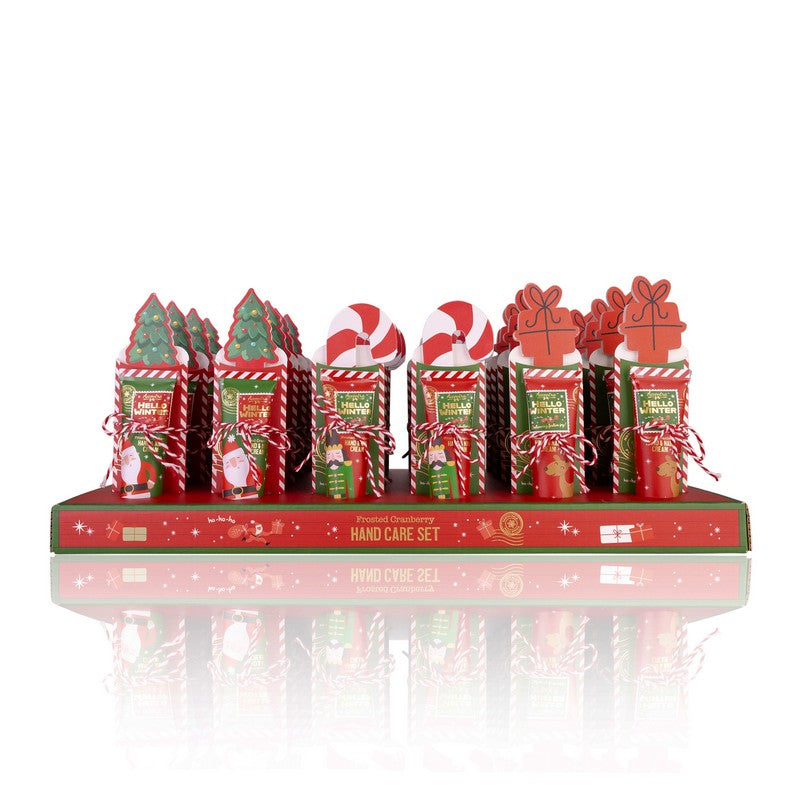 Χριτουγεννιάτικο set περιποίησης με κρέμα χεριών 60ml & μια λίμα, Hello Winter – Accentra