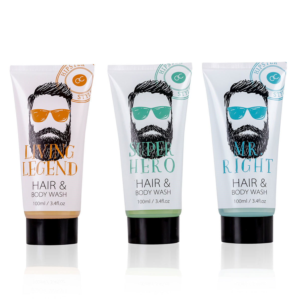 Ανδρικών hair & body wash 100ml, Hipster Style - Accentra