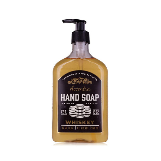 Hand soap 460ml in packaging - Whiskey bottle - Accentra